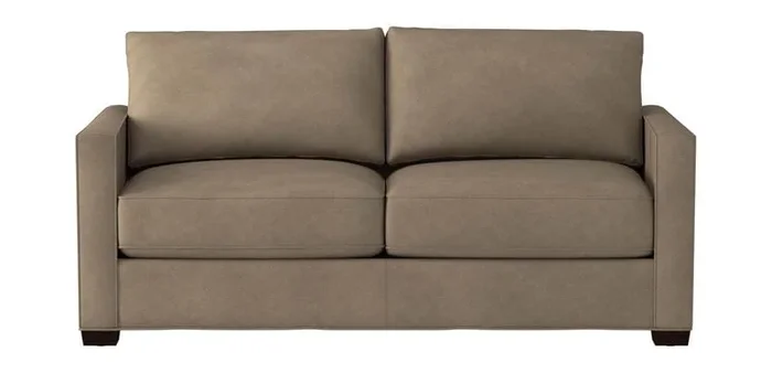 Spencer Leather Track-Arm Sleeper