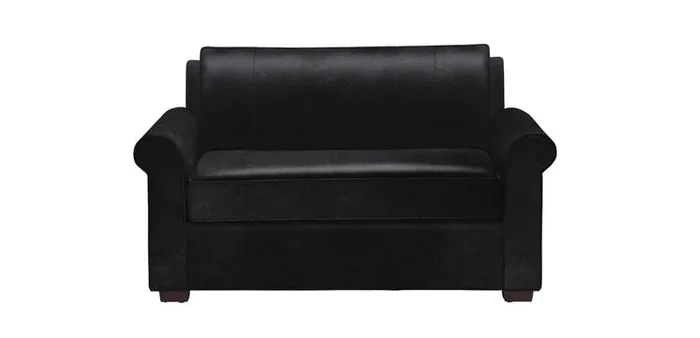 Spencer Roll-Arm Leather Chair-and-a-Half
