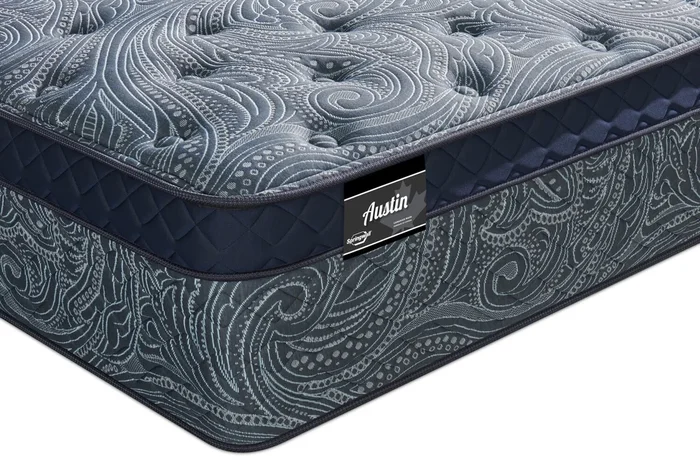 Springwall Austin Eurotop Medium Queen Mattress | matelas semi-ferme à Euro-plateau Austin de Springwall pour grand lit