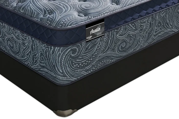 Springwall Austin Eurotop Medium Queen Mattress Set | Ensemble matelas semi-ferme à Euro-plateau Austin de Springwall pour grand lit