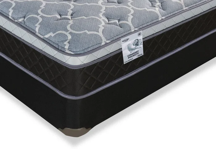 Springwall Salerno Eurotop King Mattress Set | Ensemble matelas à Euro-plateau Salerno de Springwall pour très grand lit | SALRNOKP