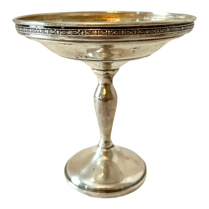 Sterling Silver Weighted Pedestal Compote