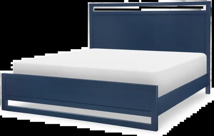 Summerland Blue Queen Bed