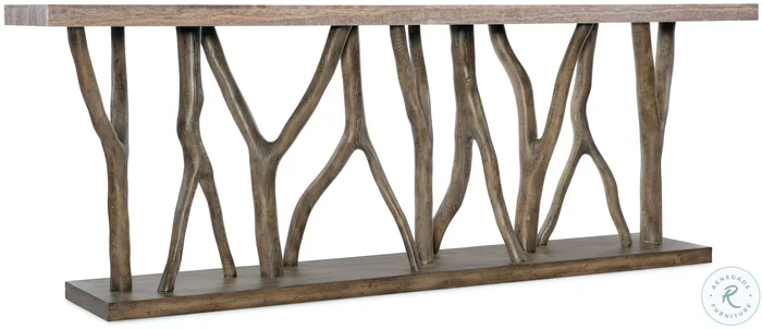 Sundance Distressed Brown Console Table