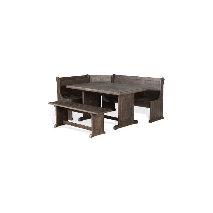 Sunny Designs Homestead Tobacco Leaf Breakfast Nook Set