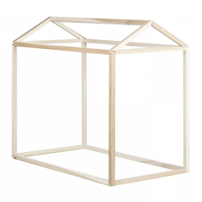 Sweedi Toddler House Bed – Natural Wood | Sweedi Maison lit pour enfant Bambin – Bois naturel | D83G7S9V
