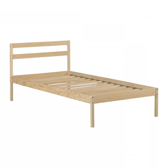 Sweedi Twin Bed – Natural Wood | Lit simple Sweedi – bois naturel | D83GGZ5Z