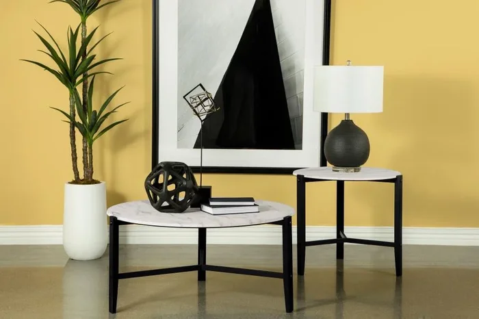 Tandi – Faux Marble Coffee Table Set