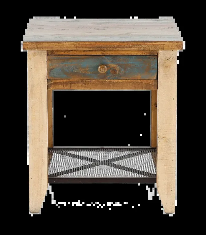 Tanmeron Brown End Table