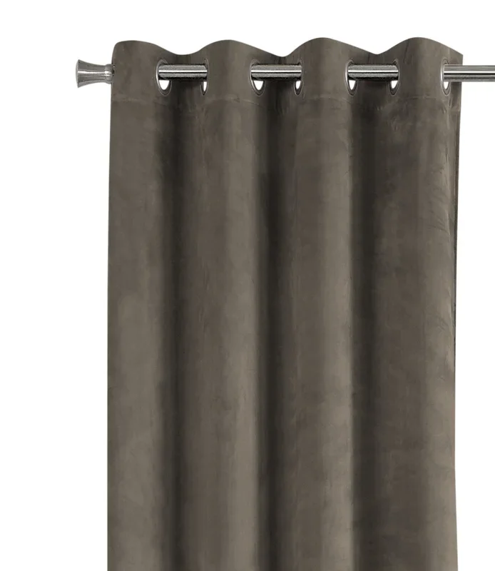 Taupe Darkening 2-Piece Curtain Panel – 52″ x 84″|Rideau assombrissant 2 pièces taupe – 52 po x 84 po