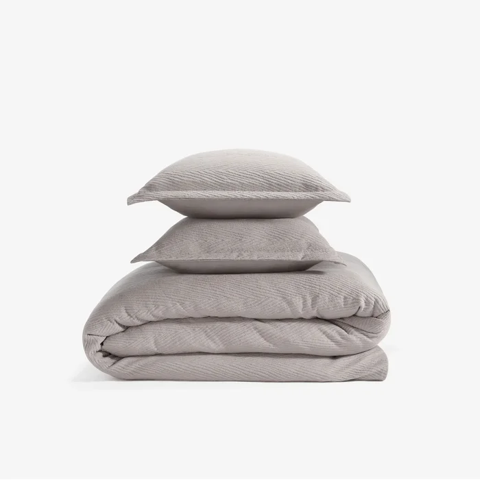 Taupe / King Performance® Duvet & Sham Set – Arrowhead