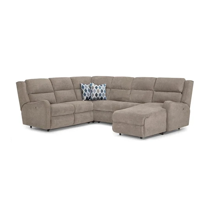 Theory Reclining Modular Sectional (Bravado Taupe)