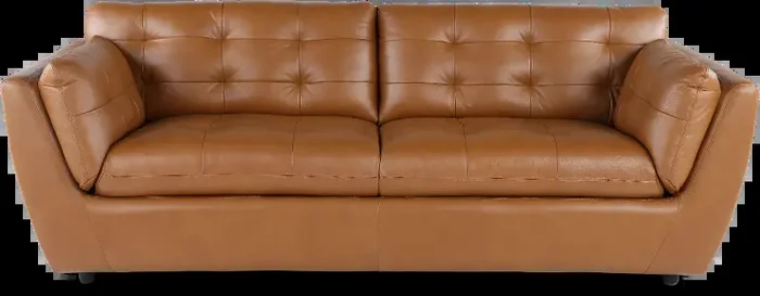 Tiffany Brown Leather Sofa