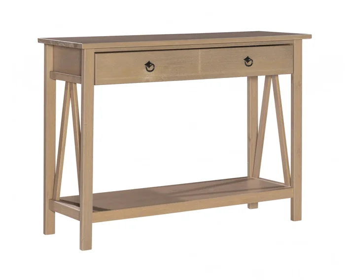 Titian Console Sofa Table – Driftwood|Console Titian – bois de grève