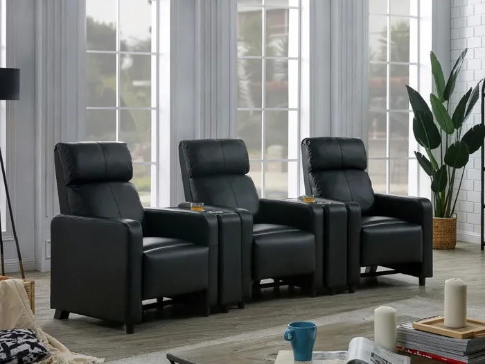 Toohey – Upholstered Tufted Recliner Living Room Set