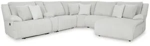 Top Tier 6-piece Reclining Sectional With Chaise