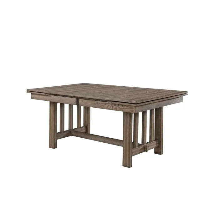 Transitional Dining Table with Leaves