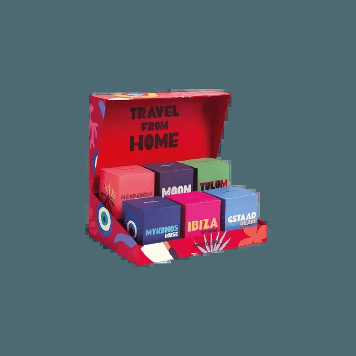 Travel From Home Scented Candle Set