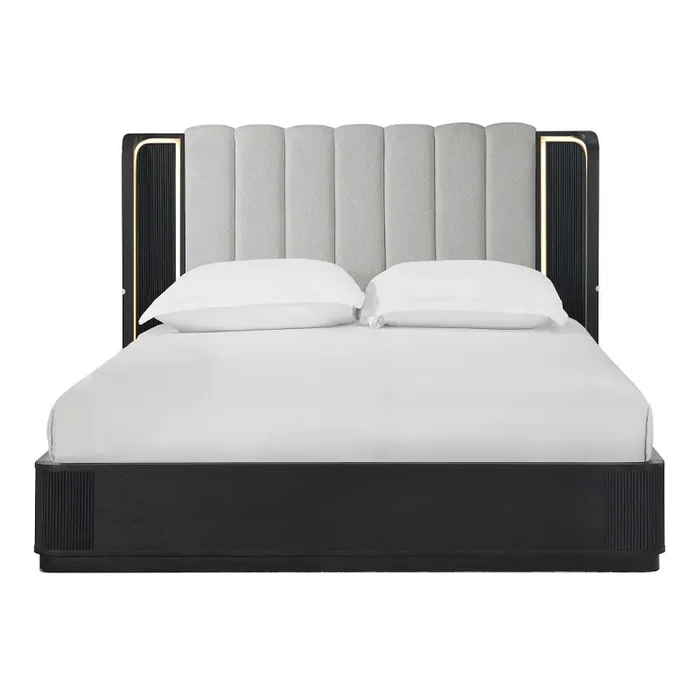 Treviso Espresso Brown Queen Platform Bed