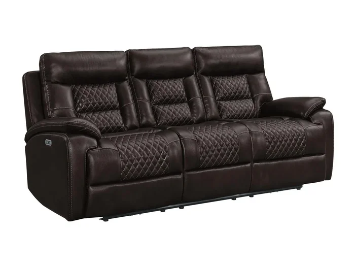Trinidad Brown Power Motion Sofa