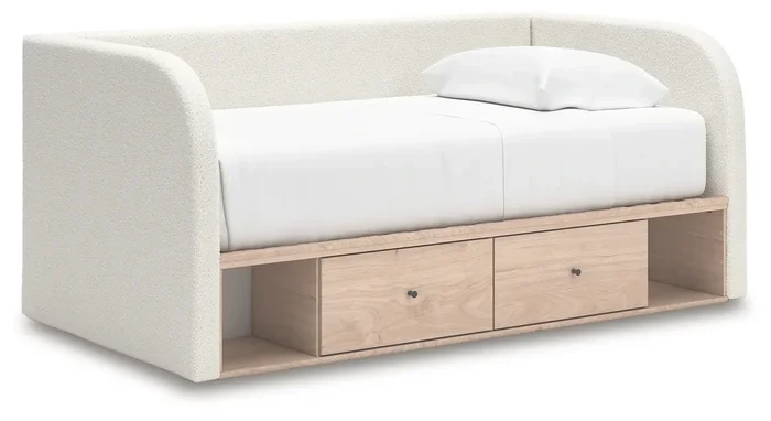 Twin Upholstered Day Bed With Storage