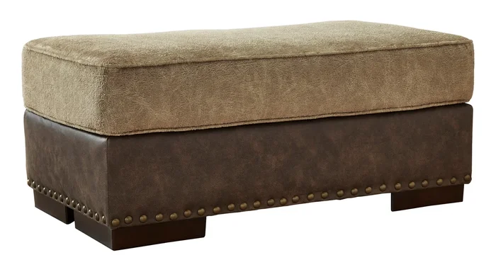 Two-Tone Ottoman