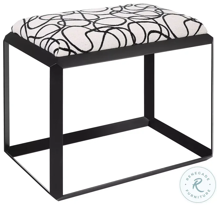 Tye Light Stone Gray Small Bench
