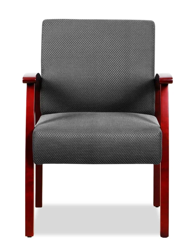 Tygerclaw Mid Back Fabric Guest Chair (Cherry) |Fauteuil d’invité TygerClaw mi-dossier en tissu (cerisier)