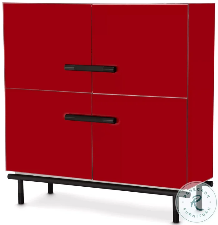 Union Blvd. Saffron Accent Cabinet