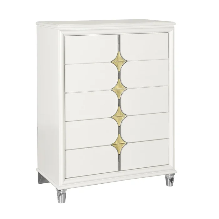 Uriuni – Chest – Gold / White