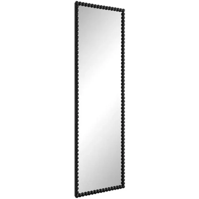 Uttermost Serna Black Tall Floor Mirror