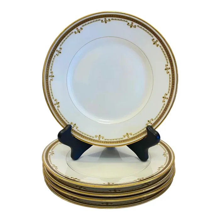 Vintage Bernardaud Limoges Dessert Plates – Set of 5