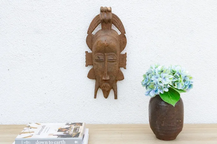 Vintage Fierce Guardian Senufo Mask (Trade)