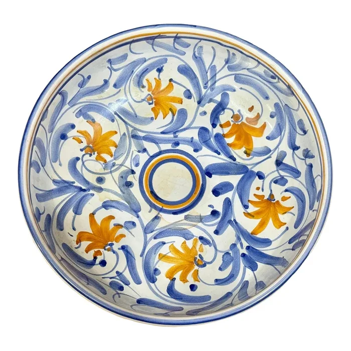 Vintage Gerbino Hand Painted Bowl