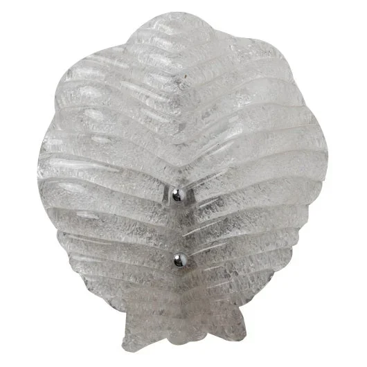 Vintage Murano Glass Wall Lamp from Honsel, 1970s