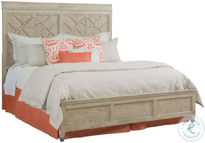 Vista Altamonte Oyster Queen Panel Bed