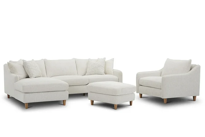 Vogue Farlo Chalk Sectional Set