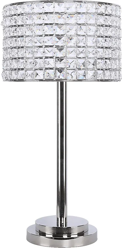 Waverly Shade Nickel Lamp