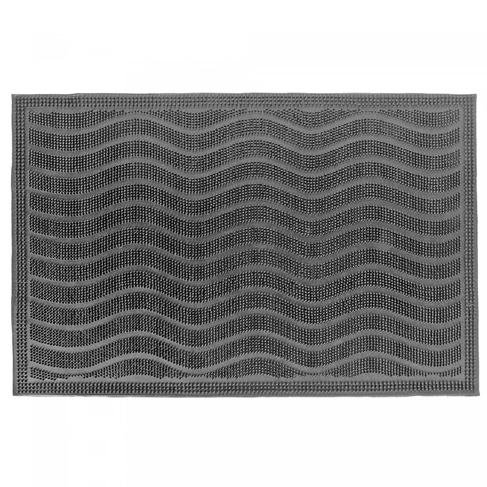 Waves Rubber Pin Floormat|Tapis de plancher à motif de vague avec épingles en caoutchouc