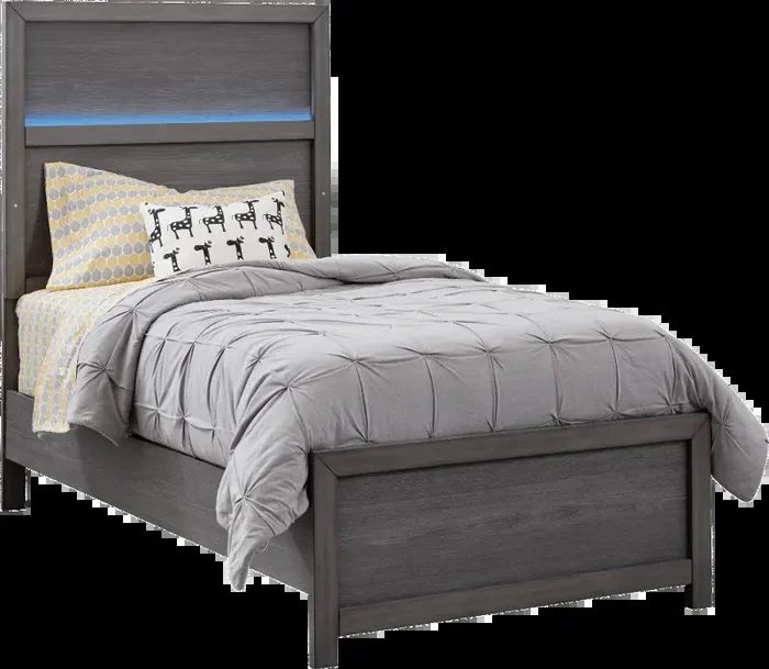 Westpoint Gray Twin Bed