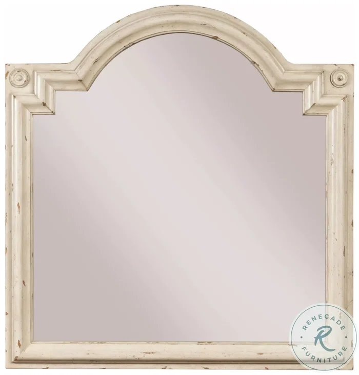 Westvale Parchment Bureau Mirror