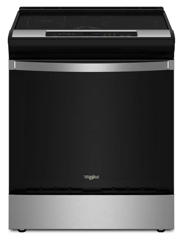 Whirlpool 6.4 Cu. Ft. Induction Range with No Preheat Air Fry – Stainless Steel – WSIS5030RZ | Cuisinière à induction Whirlpool de 6,4 pi3 avec friture à air sans préchauffage – acier inoxydable – WSIS5030RZ | WSIS503Z