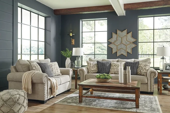 Zarina Jute Living Room Set