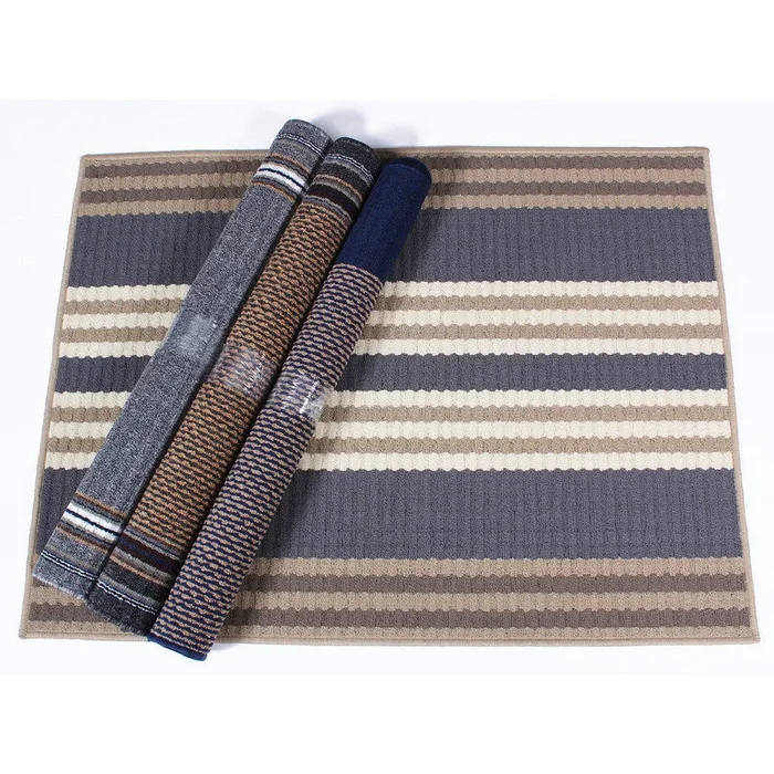 Zebra Set of 3 Floormat – 5′ x 7’|Ensemble 3 tapis de plancher Zebra – 5 pi x 7 pi