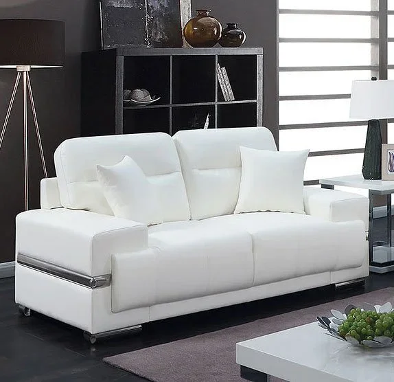 Zibak Loveseat (White)