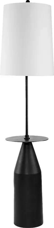 Zioni Lane Black Floor Lamp